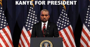 Kanye+president